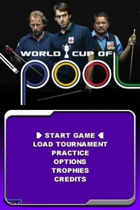 World Cup of Pool (USA) screen shot title